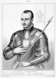 Portrait of Saint Ignatius of Loyola, Founder of the Society of Jesus