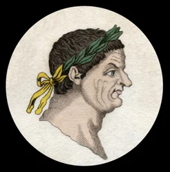 Portrait of Titus Flavius Vespasianus (Vespasian, 9-79), Roman Emperor