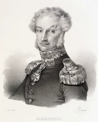 Portrait of Viscount Pierre Jacques Etienne Cambronne, French General