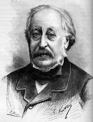 Portrait of pianist composer Stephen Heller (1813-1888).