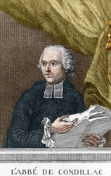 Portrait of the Abbe Etienne Bonnot de Condillac (1715 - 1780) philosopher francais