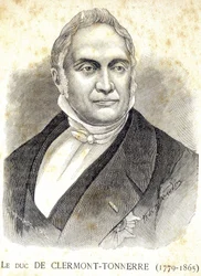 Portrait of the Duke of Clermont - Thunder (1779 - 1865) - in 