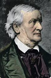 Portrait of Richard Wagner, German Composer