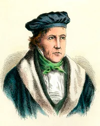 Portrait of the German philosopher Georg Wilhelm Friedrich Hegel (1770-1831)