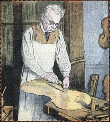 Portrait of Master Luthier Paul Kaul (1875-1951)