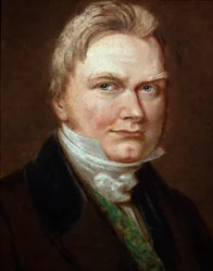 Portrait of the Swedish Chemist Jons Jacob Berzelius