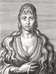 Princess Joan of Portugal. Joana. Portrait.