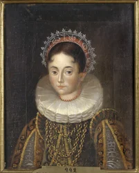 Portrait of Princess Elizabeth of Sweden, Duchess of Mecklenburg