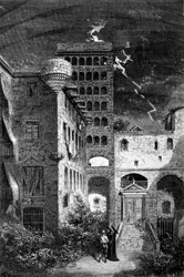 Prisons in Barcelona in Spain used under the Inquisition.