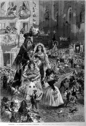 Procession of Corpus Domini to Barcelona