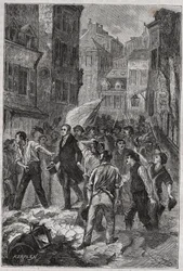 Revolt of the Canuts in Lyon in 1831