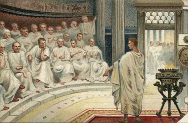 Roman political system: The Senate