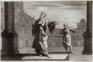 Royaumont Bible, New Testament: Parable of the Pharisee and Publican