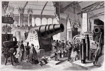 Section of Prussian Metallurgy (Canon) in the Gallery of Machines