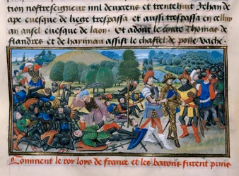 Seventh Crusade: King Louis IX is Captured During the Battle of Mansourah