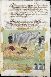 The Burning of Three Witches in Baden on November 4