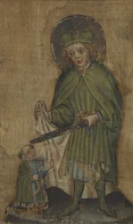 St. Martin and the Beggar, c.1440