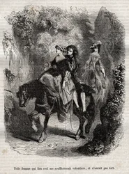 Such a woman who read this would gladly blow me, and would not be wrong - Illustration for the 