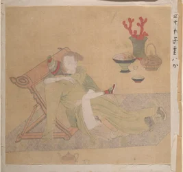 Tartar Officer with Blonde Lady