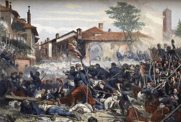 The Battle of Magenta on June 4