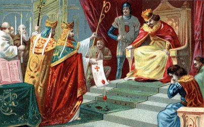 The Excommunication of King Robert II the Pious (ca. 970-1031), King of France, in 997