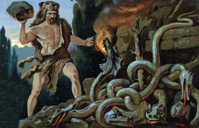 The Labors of Hercules: Hercules Kills the Hydra of Lerna