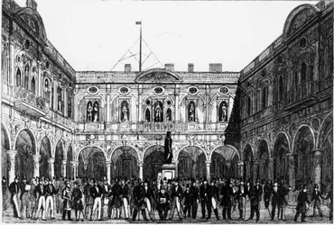 The London Stock Exchange in 1821