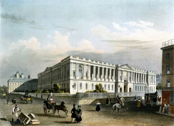 The Louvre around 1840