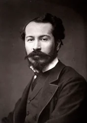 The Artist Edmond-Louis Dupain Portrayed on the Occasion of the Salon of Paris