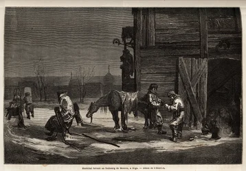 The ferrant marechal in the suburb of Moscow