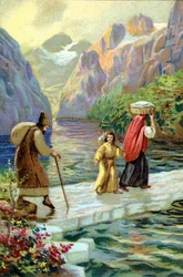 The Miracle of the Ice Bridge in the Life of Zarathustra