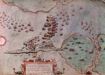 The Siege of Maastricht by the Spanish in July 1596
