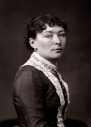 The Woman Artist Virginie-Elodie Demont-Breton Portrayed on the Occasion of the Salon of Paris