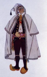 Traditional Shepherd Costume of Labassere, Bearn