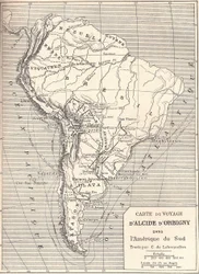 Travel Map of Alcide d