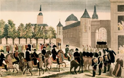 Triumphant entry of Napoleon