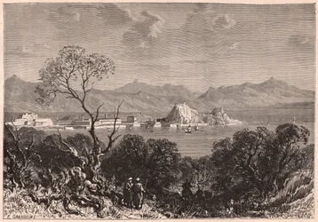 View of Corfu During the XIX Century