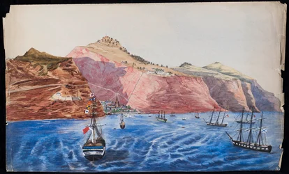 View of Jamestown, St. Helena, c.1850