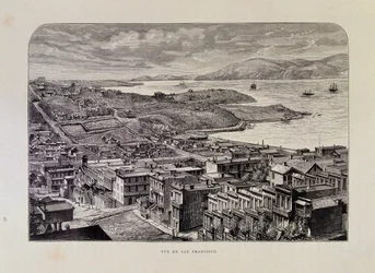 View of San Francisco in the 19th century