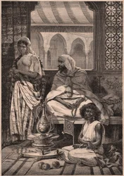 View of a harem in Tetouan, Morocco