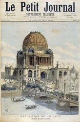 View of the Chicago Exhibition: The Palace of the Government - in 