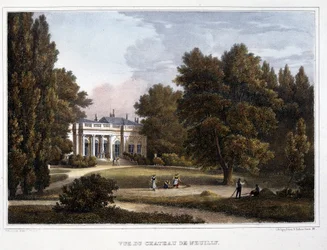 View of the Castle of Neuilly
