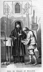 Village Pope in Bulgaria