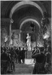 Visit of the Shah of Persia in France