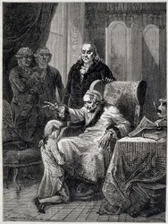 Voltaire benching Franklin