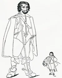 Walter Parsons and Sir Jeffrey Hudson, From The Strand Magazine published 1894