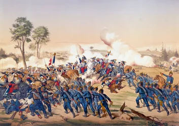 War of 1870: The Charge of the Battleships at the Battle of Froeschwiller Woerth