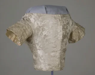 Wedding bodice (back oblique view)