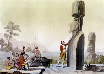 Westerners (including Jean-Francois Galaup, Count of La Perouse).