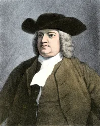 William Penn, english quaker founder of Pennsylvania state in 1682